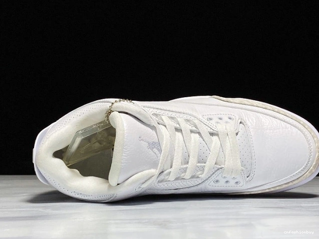 White Retro 136064-111 Air Triple Jordan 3 0904
